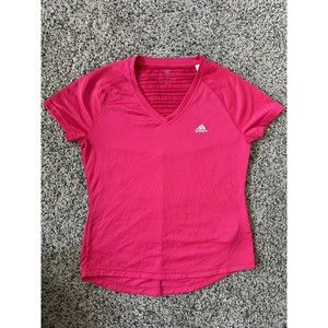 Adidas Climalite v-neck tee size M